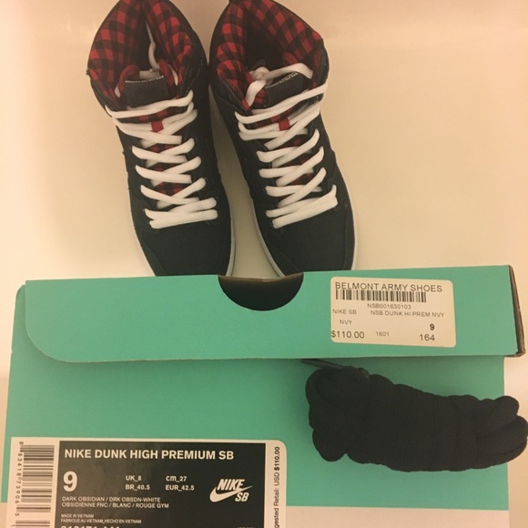 ❌SOLD❌ Nike SB Dunk High Lumberjack Denim RARE 🔥 - Picture 6 of 8
